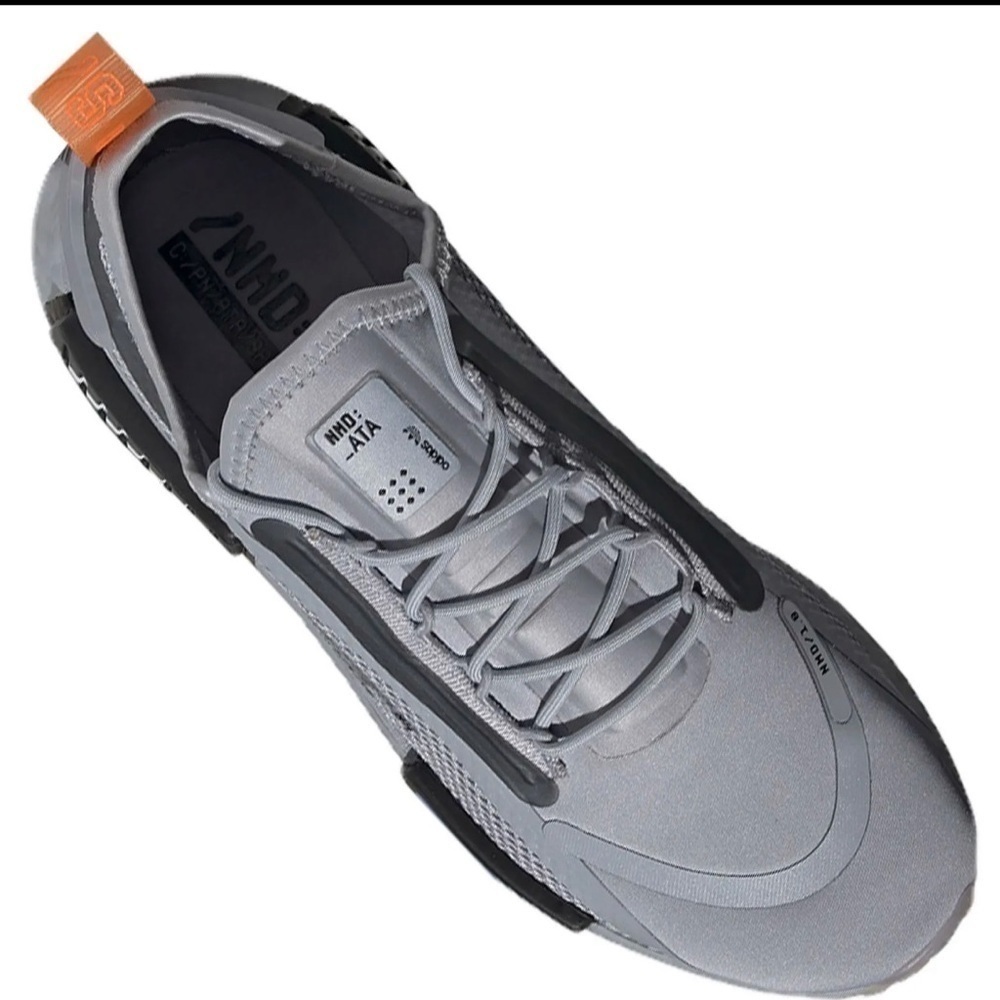 Adidas Originals Nmd_R1 Spectoo Sneaker Boost Sneakers FZ320 Grey Silver NWOB - Picture 4 of 7